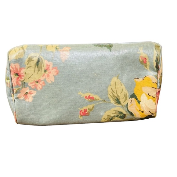 Vintage Nordic House Designs Coated Canvas Green Floral Tote - Picture 5 of 5